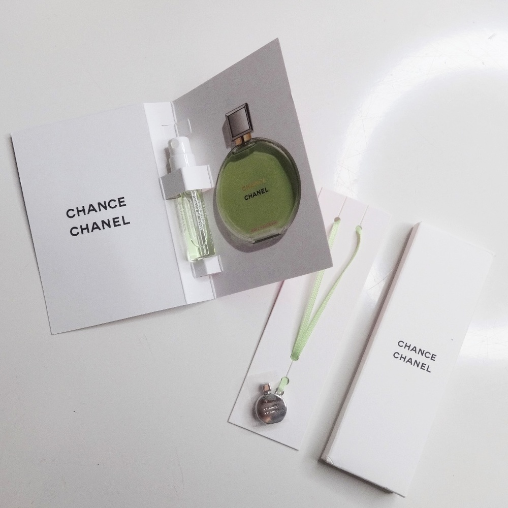 NEW CHANEL Chance Eau Fraiche EDP sample and Charm